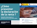 ¿Cómo presentar la Declaración de la Renta?