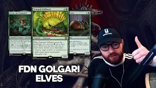 Tyvar PUMPS like a CHAMP! | FDN Golgari Elves | Metagame Challenge | Standard Bo3 | MTG Arena