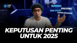 Pengumuman Burning, Halving, Listing \u0026 Aplikasi Baru Degree Crypto Token 2025