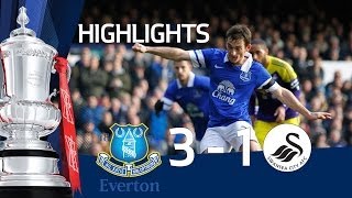 Everton vs Swansea City 3-1, FA Cup 5th Round goals & highlights