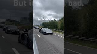 Crazy Road Presence #car #cars #supercar #supercars #lamborghini #svj #aventador #aventadorsvj #m25