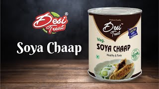 Desi Treat Veg Soya Chaap | No added preservatives