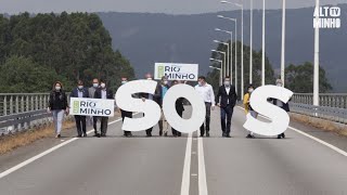 Autarcas do Alto Minho e da Galiza protestam pela reabertura das fronteiras | Altominho TV