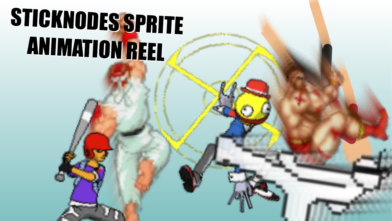 Sticknodes Sprite Animation Reel Youtube