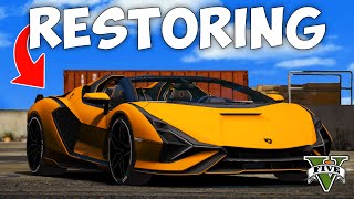 I-RESTORE ang sirang LAMBORGHINI sa GTA 5 ($20M?)