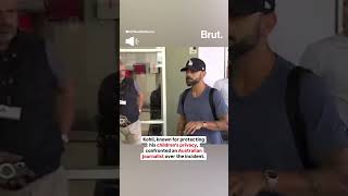 Virat Kohli confronted journalists after he thought they were filming his family in Australia…