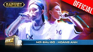 Hoàng Anh tìm Nơi Đâu Đó, Wowy liền đưa câu trả lời... | Rap Việt - Mùa 2 [Live Stage]