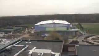 Gene Polisseni Center - Construction Timelapse