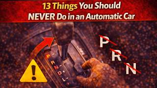 13 Things You Should NEVER Do in an Automatic Car