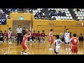 平成30年度 中国高等学校バスケットボール新人大会 広島観音高vs広島皆実高 女子決勝　第2Ｑ