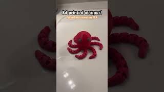 3d printed octopus! #3dprinting ​#fall