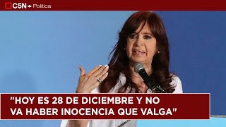 CRISTINA KIRCHNER CRITICÓ el TRASPASO de la CAUSA del CORREO ARGENTINO a la JUSTICIA PORTEÑA