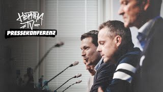 Pressekonferenz zur Geschäftsführung Sport | Hertha BSC