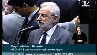 Criação de comissão externa para investigar denúncias contra Petrobras. Dep. Ivan Valente