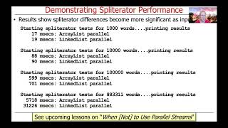 Java Parallel Streams Internals: Demo’ing Spliterator Performance