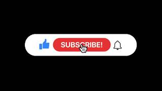 | Non Copyrighted | Black Screen Subscribe Button With sound | Like, Subscribe & Bell Button