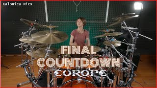Europe - The Final Countdown | Drum cover by Kalonica Nicx
