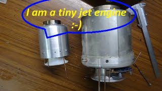 A smaller jet engine