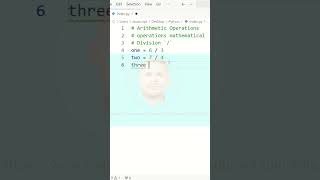 Python Tutorial For Beginners / Python learn / Arithmetic Operations Mathematical Division Tags