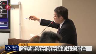 食品安全辦公室? 功能性遭立委砲轟 2014-11-13 TITV 原視新聞