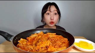 [미우vlog] 버거형의 어쩌다 실비떡볶이 (먹다가 촬영중단)