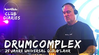 Drumcomplex for Heimatliebe Rec. Club Diaries @ 25 Jahre Universal D.O.G. (Techno DJ Set)