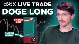 dYdX Live Trade - DOGE Long | +3.2R