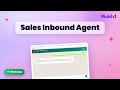 Sales Inbound Agent on WhatsApp | AI Agent Demo (Mukh.1)