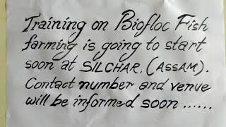 Biofloc Training | Silchar | Assam | Complete post training guidance | Practical | Phone 7002529708