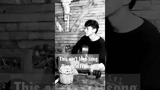 This Ain't Love Song - acoustic cover by Dimas Senopati #shorts #dimassenopati