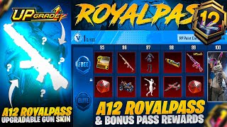 A12 Royal Pass 1 To 100 Rewards | PUBG Mobile A12 Royal Pass 3D Leaks | PUBGM