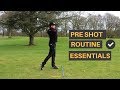 THE PERFECT PRE SHOT ROUTINE FOR BETTER GOLF