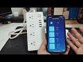 รีวิว รางปลั๊กพ่วง wifi tuya smart plug ตั้งค่าเชื่อมต่อแอพ smartlife ควบคุมผ่านมือถือแยกปลั๊กได้