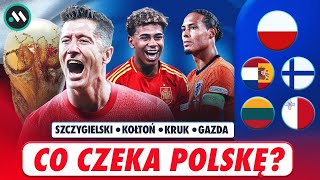 EL. MŚ 2026: POLSKA, HISZPANIA/HOLANDIA, FINLANDIA, LITWA, MALTA! CO CZEKA KADRĘ?