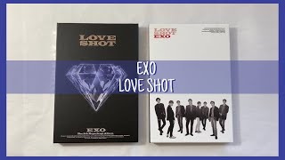 [UNBOXING] EXO 엑소 'LOVE SHOT' 5th Repackage Album - (Love + Shot Versions)