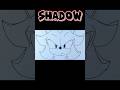 How To Draw Shadow The Hedgehog | Sonic X Shadow Generations#shorts #drawing #shadow