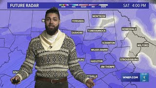 Winter Storm Warnings in effect for NE and Central PA | 1/5/24 11PM Update