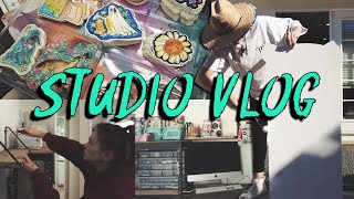 studio upgrades, new stickers, happy mail \u0026 gremlins | STUDIO VLOG 046