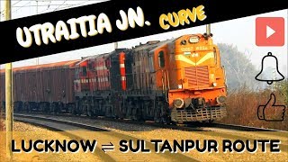 Curvilicious Utraitia Junction | Lucknow ⇌ Sultanpur Jn. Route