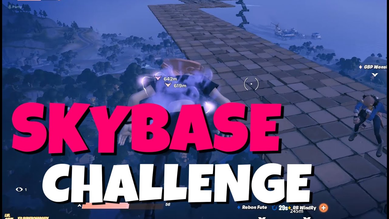 Skybase Challenge Fortni̇te Türkçe Youtube