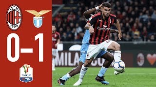 Highlights AC Milan 0-1 Lazio - TIM Cup semi-final second leg 2018/19