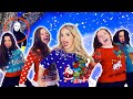 REBECCA ZAMOLO Christmas SWEATER Music Video! (Game Master Challenge)