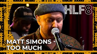 Matt Simons speelt nieuwste nummer | HLF8