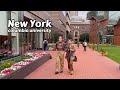 Walking New York City 4k - Columbia University, Ivy League Campus Tour