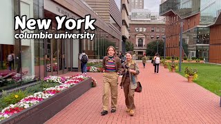 Walking New York City 4k - Columbia University, Ivy League Campus Tour