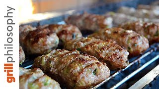 ΜΠΙΦΤΕΚΙΑ ΧΟΙΡΙΝΑ ΜΕ ΠΡΑΣΟ (Pork burgers with leek)