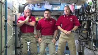 Astronauts Chat with "The Beeb"