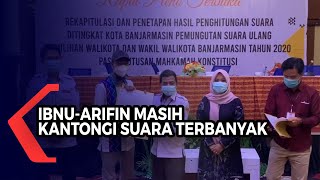 Hasil PSU, Paslon Ibnu - Arifin Masih Kantongi Total Suara Terbanyak di Pilkada Banjarmasin