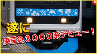 【元JR209系‼️】違和感ありすぎる伊豆急3000系が走り出した‼️