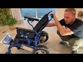 Quick Look: Falcon Reclining Power Folding Wheelchair